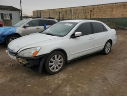 Honda Accord salvage cars for sale: 2007 Honda Accord SE