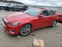 Infiniti salvage cars for sale: 2021 Infiniti Q50 Luxe