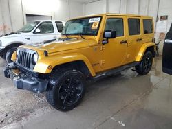 Jeep salvage cars for sale: 2014 Jeep Wrangler Unlimited Sahara