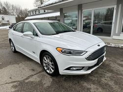 Ford Fusion salvage cars for sale: 2017 Ford Fusion SE Phev