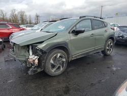 Subaru salvage cars for sale: 2024 Subaru Crosstrek Limited