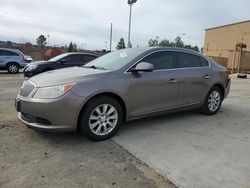 Buick salvage cars for sale: 2011 Buick Lacrosse CX