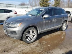 Volkswagen Touareg salvage cars for sale: 2012 Volkswagen Touareg V6 TDI