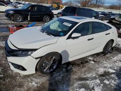 Honda salvage cars for sale: 2019 Honda Civic EX