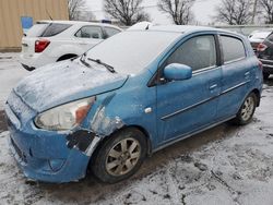 Mitsubishi Mirage salvage cars for sale: 2014 Mitsubishi Mirage ES