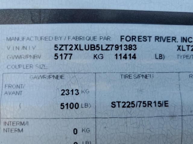 2020 Wildwood 2020 Foresriver XLR