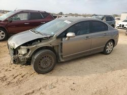 Honda Civic salvage cars for sale: 2006 Honda Civic LX