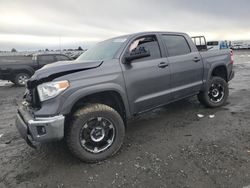 Toyota salvage cars for sale: 2017 Toyota Tundra Crewmax Limited