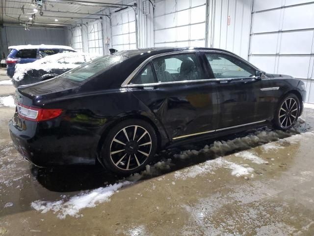 2019 Lincoln Continental Reserve