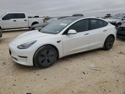 Tesla salvage cars for sale: 2021 Tesla Model 3