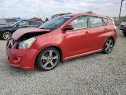 Pontiac salvage cars for sale: 2009 Pontiac Vibe GT