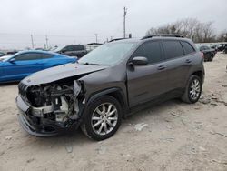 Jeep salvage cars for sale: 2018 Jeep Cherokee Latitude