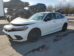 Honda salvage cars for sale: 2022 Honda Civic Sport