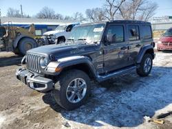 Jeep salvage cars for sale: 2019 Jeep Wrangler Unlimited Sahara