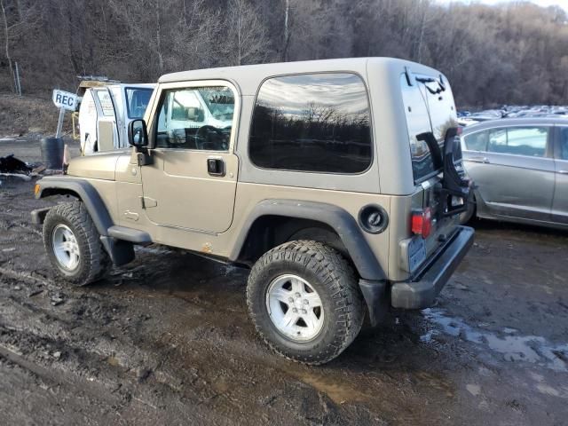 2004 Jeep Wrangler / TJ Sport