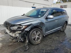 Salvage cars for sale from Copart Opa Locka, FL: 2017 Infiniti QX60