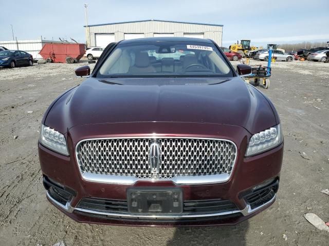 2019 Lincoln Continental Reserve