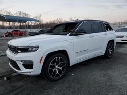 Jeep Grand Cherokee salvage cars for sale: 2022 Jeep Grand Cherokee Summit 4XE