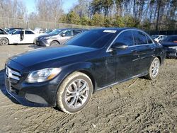 Mercedes-Benz salvage cars for sale: 2017 Mercedes-Benz C 300 4matic