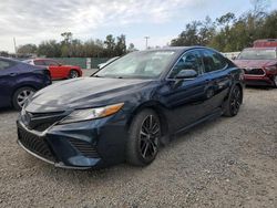 Toyota salvage cars for sale: 2019 Toyota Camry XSE