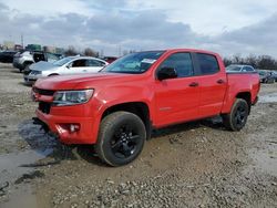 Chevrolet Colorado salvage cars for sale: 2018 Chevrolet Colorado LT