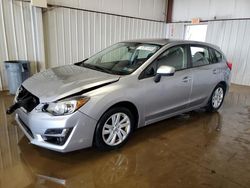 Subaru Impreza salvage cars for sale: 2016 Subaru Impreza Premium