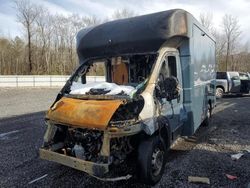 Salvage trucks for sale at Fredericksburg, VA auction: 2022 Dodge RAM Promaster 3500 3500 Standard