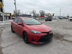 Salvage cars for sale from Copart Oklahoma City, OK: 2018 Toyota Corolla L