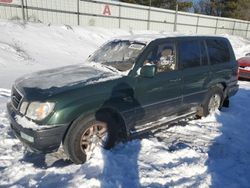 Lexus salvage cars for sale: 1998 Lexus LX 470