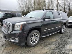 Salvage cars for sale from Copart Arlington, WA: 2016 GMC Yukon XL Denali