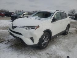 Toyota salvage cars for sale: 2017 Toyota Rav4 LE