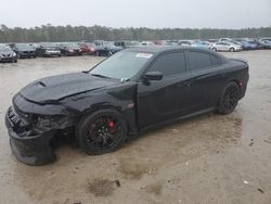 Dodge Charger salvage cars for sale: 2016 Dodge Charger R/T Scat Pack