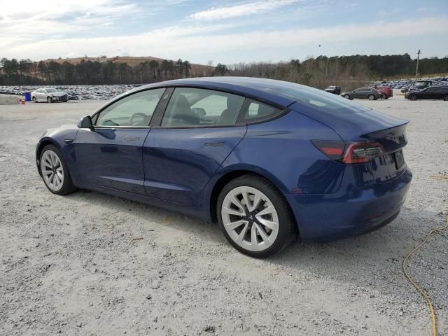 2022 Tesla Model 3