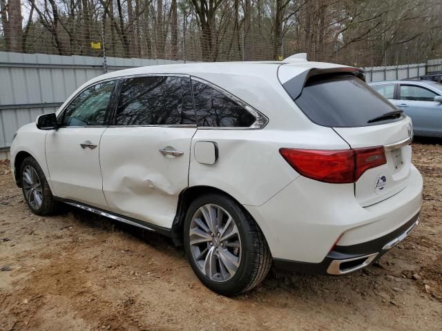 2017 Acura MDX Technology