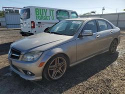 Mercedes-Benz salvage cars for sale: 2009 Mercedes-Benz C300