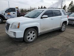 GMC Vehiculos salvage en venta: 2017 GMC Terrain SLE