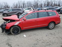 Volkswagen salvage cars for sale: 2008 Volkswagen Passat Wagon Turbo