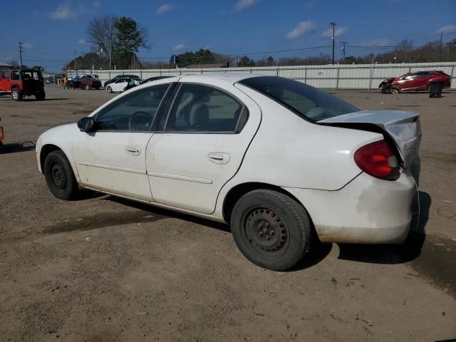 2000 Plymouth Neon Base