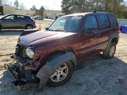 Jeep Liberty Sport salvage cars for sale: 2002 Jeep Liberty Sport