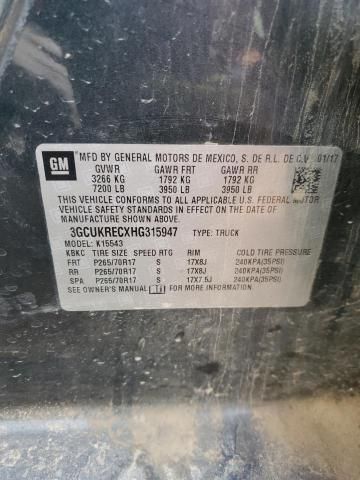 2017 Chevrolet Silverado K1500 LT