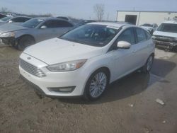 Ford Focus Titanium salvage cars for sale: 2018 Ford Focus Titanium