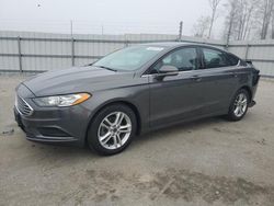 Ford salvage cars for sale: 2018 Ford Fusion SE