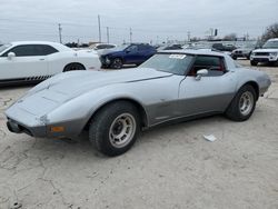 Chevrolet Corvette salvage cars for sale: 1978 Chevrolet Corvette