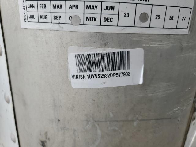 2013 Utility DRY Van Trailer