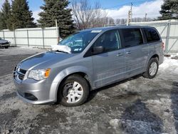 Vehiculos salvage en venta de Copart Albany, NY: 2015 Dodge Grand Caravan SE