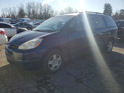 Toyota Sienna ce salvage cars for sale: 2005 Toyota Sienna CE