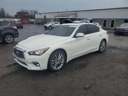 Vehiculos salvage en venta de Copart New Britain, CT: 2018 Infiniti Q50 Luxe