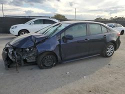 Toyota Corolla salvage cars for sale: 2021 Toyota Corolla LE