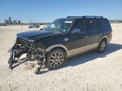 Salvage cars for sale from Copart New Braunfels, TX: 2013 Ford Expedition XLT