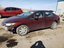 Honda Vehiculos salvage en venta: 2015 Honda Civic LX